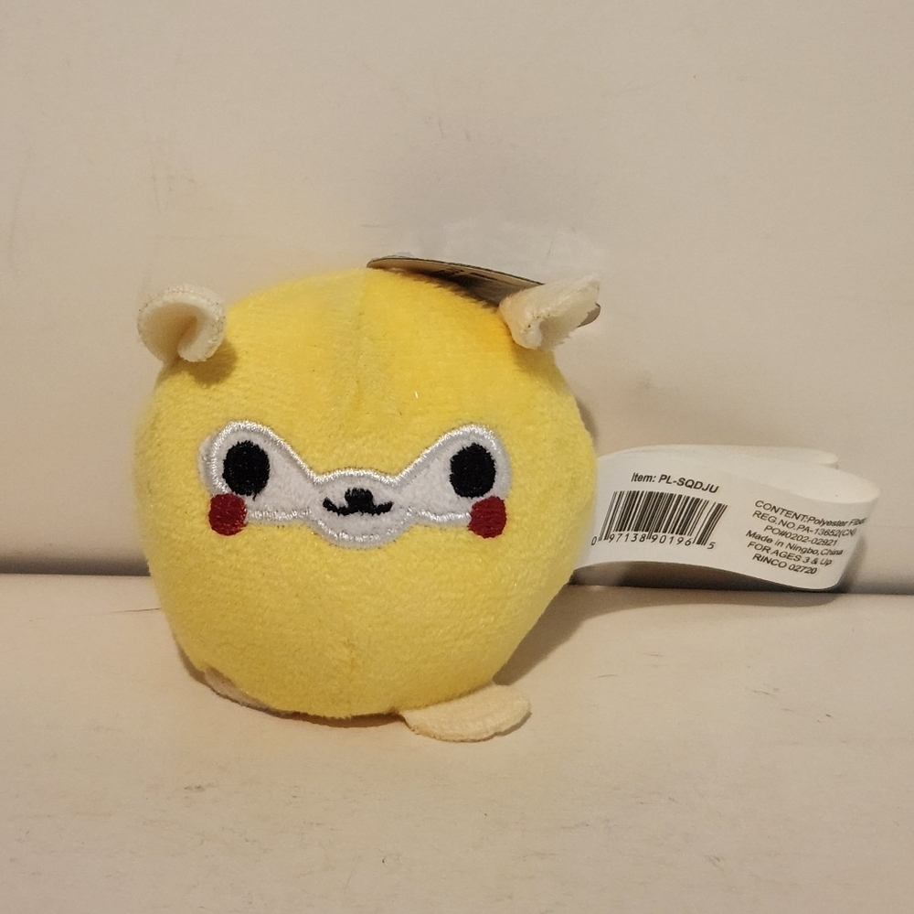 3” The Toy Factory Squish Plush Yellow Mini Llama Plush Squishy
